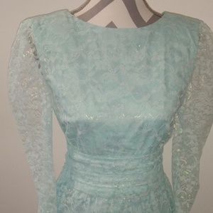 Vintage Lace Sparkle Dress